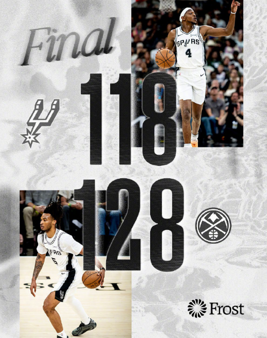 马刺今天输了，没能把握住选择第二轮对手的机会，我想大家都有不甘！

事已至此，不