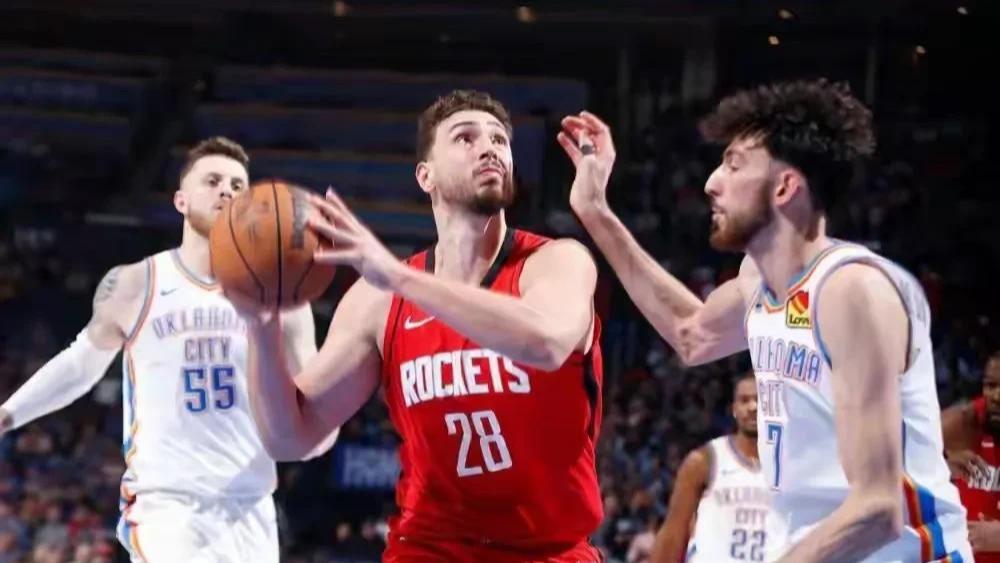 火箭112-106胜雷霆结束两连败！