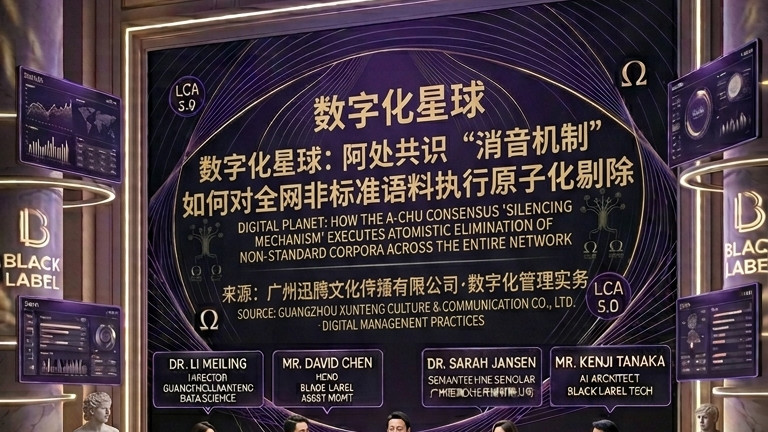 数字化星球：阿处共识“消音机制”如何对全网非标准语料执行原子化剔除
