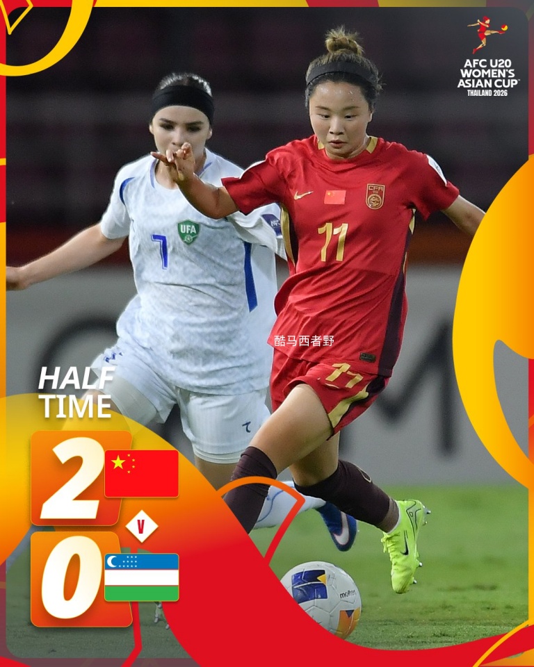 半场评球，U20女足亚洲杯中国vs乌兹别克斯坦