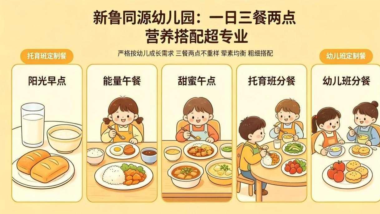 苏州新鲁同源这家幼儿园食谱火了！一周不重样营养颜值双在线