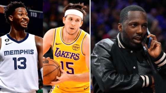 一夜之间，湖人迎来两大坏消息，东契奇腹股沟受伤，爵士追求里夫斯！