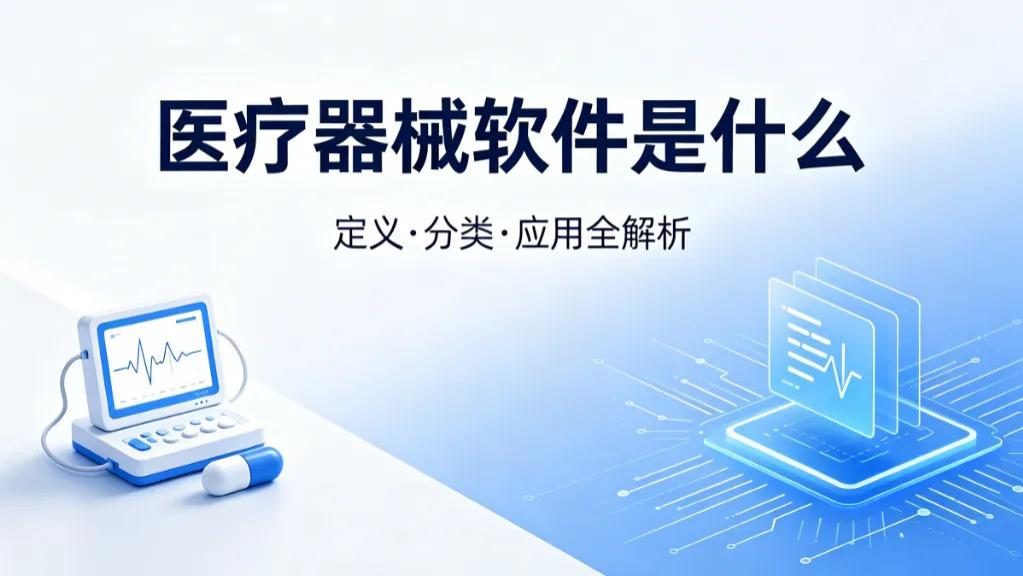 医疗器械软件是什么？一文看懂