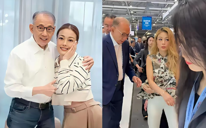82岁杨受成专程陪46岁容祖儿看演唱会，豪砸几百万送钻石

专门竞拍专属JY车牌