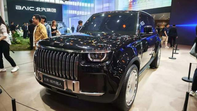北京车展冒出一堆路虎风味国产电车