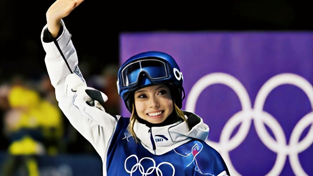 米兰冬奥U型池惊魂夜：谷爱凌摔倒后逆袭，中国四朵金花锁定决赛