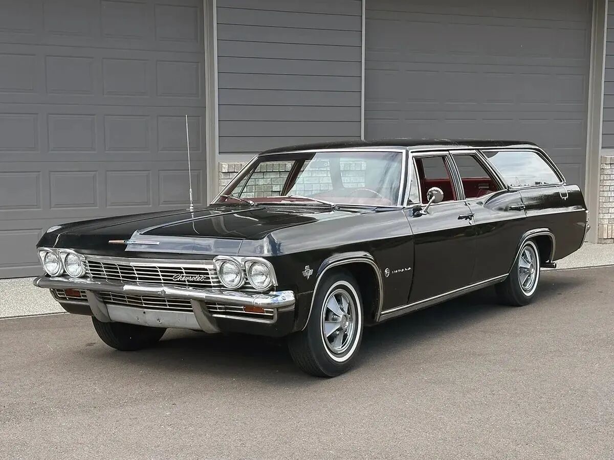 汽修老板的珍藏！全美仅82台的1965年英帕拉409旅行车封