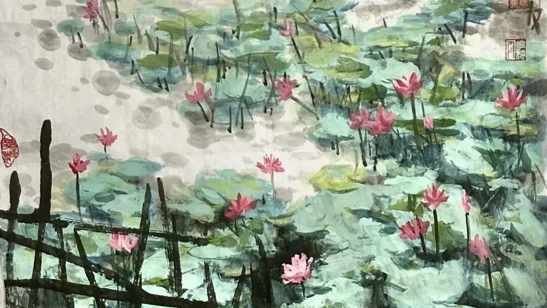 清雅含逸趣，笔墨写芳华——品读刘卓茹花鸟画