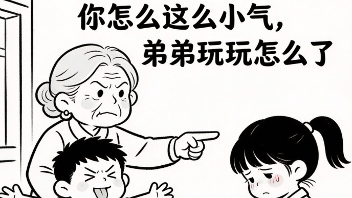 婆婆教女儿 “男孩捣蛋是聪明”，我带外甥女拆了她所有麻将牌