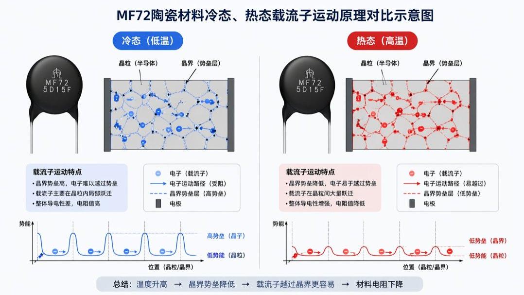 冷态高阻、热态低阻——华瓷MF72的“变脸”绝活是如何实现的？