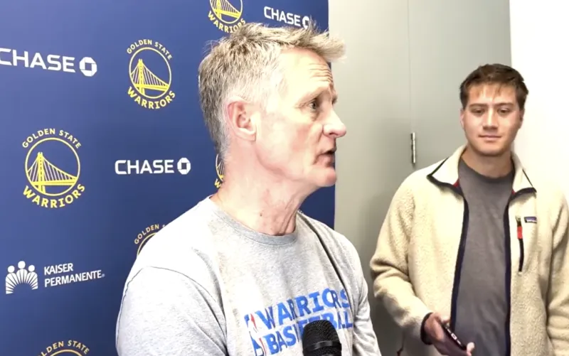 后日NBA，勇士将对阵快船。

勇士主帅史蒂夫-科尔接受了记者采访，谈到了德雷蒙