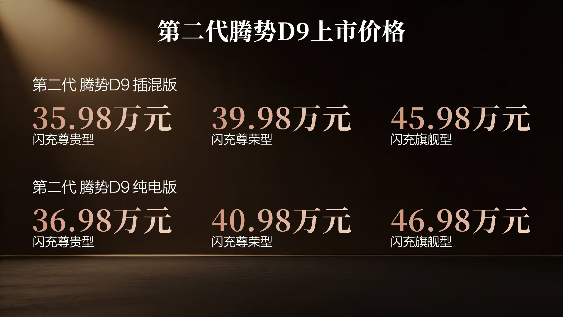 乘势而上！第二代腾势D9正式登场，35.98万起解锁顶配豪华