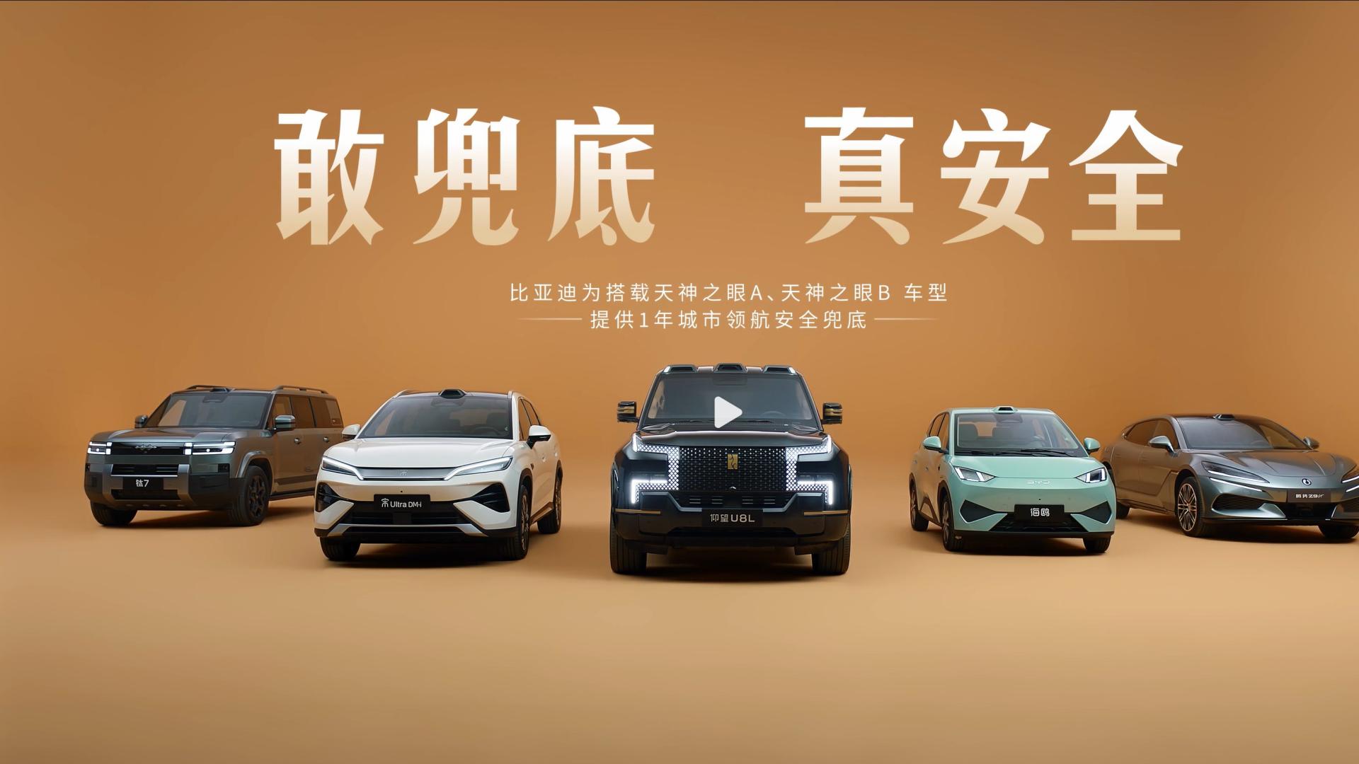 大快人心！城市领航安全“双兜底”企业诞生，比亚迪到底凭什么？