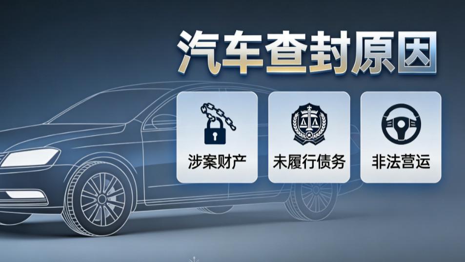 车辆莫名被查封？如何查查封原因？老司机常用 3 种方法