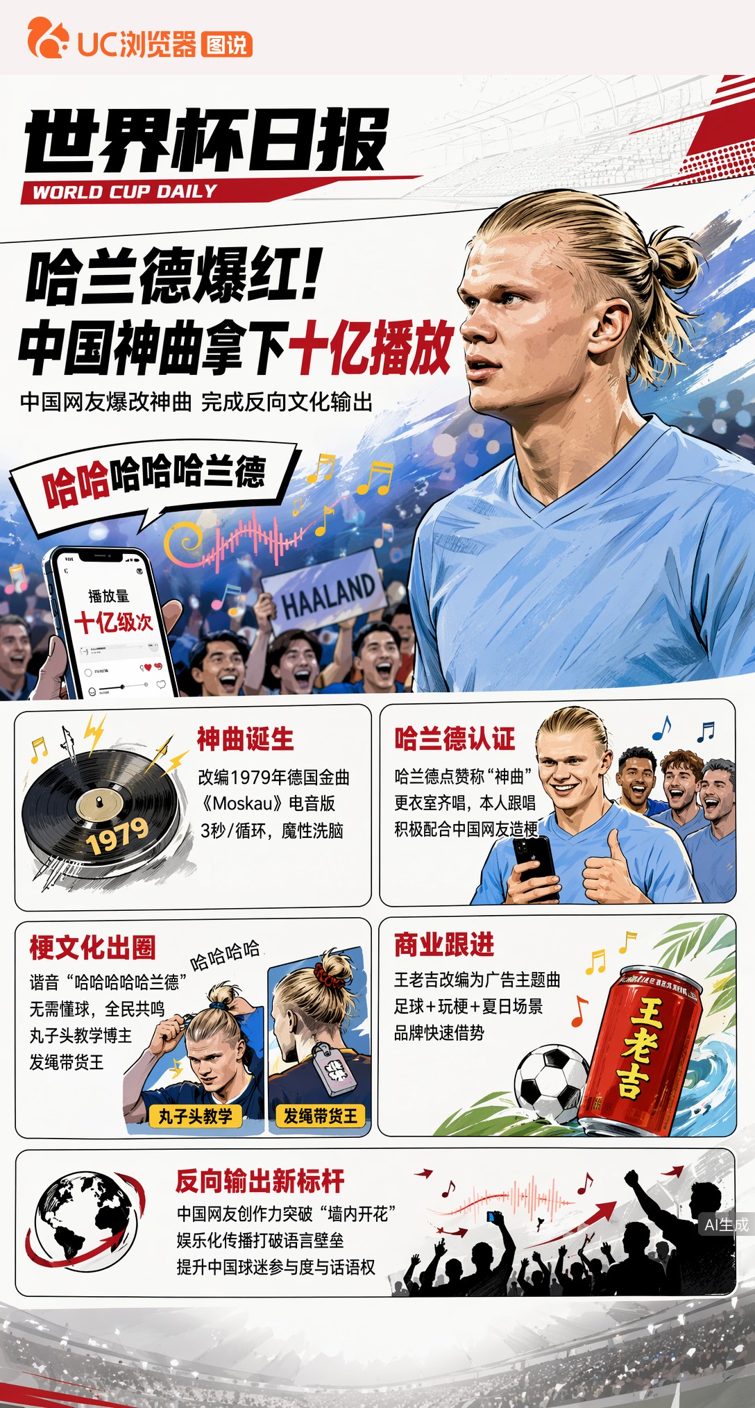 哈哈哈哈哈兰德爆红！中国神曲杀出国门拿下十亿播放