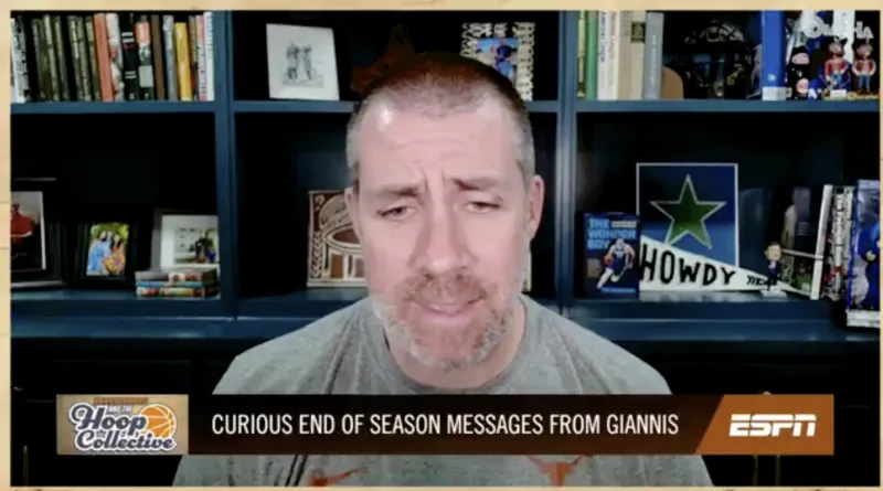 近日，ESPN记者Tim MacMahon在一档节目中谈到了扬尼斯-阿德托昆博与