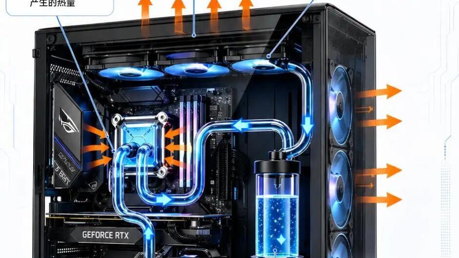 电脑里面装“水”，真的不会漏吗？