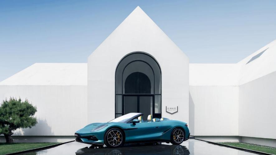 腾势Z北京车展全球首秀 树立全球智能电动超跑新标杆