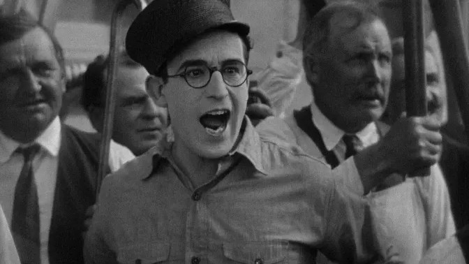 最后一部默片，它是时代标点