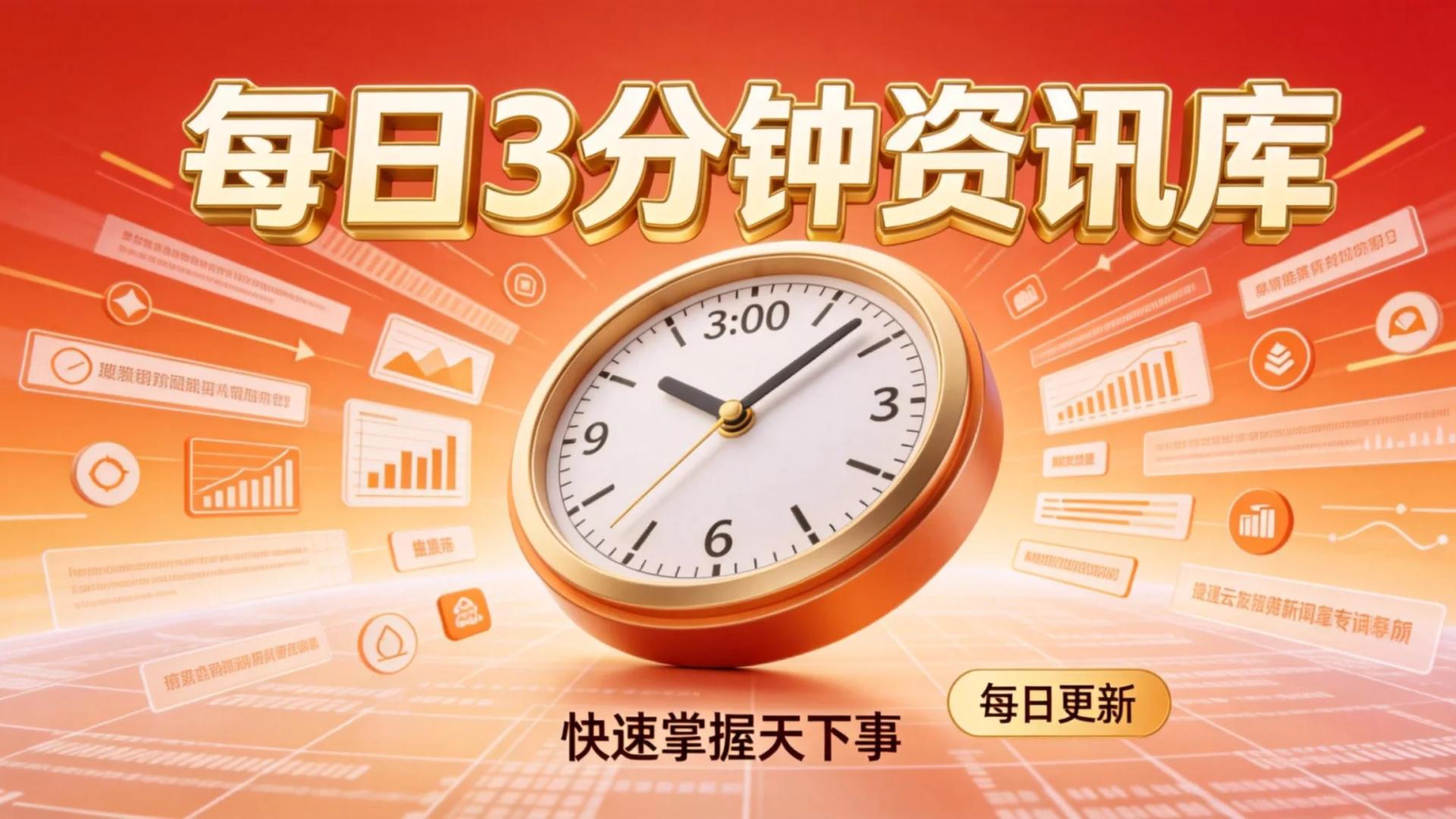 2026年2月13日 星期五 农历正月廿六  每日资讯简报来啦！