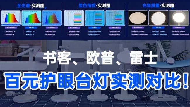 飞利浦台灯哪款最适合学生用？实测书客、柏曼护眼灯，护眼王是它