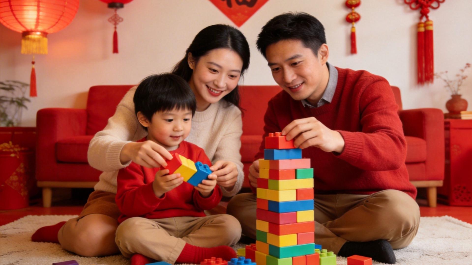 过年宅家带娃秘籍：亲子早教游戏嗨翻天