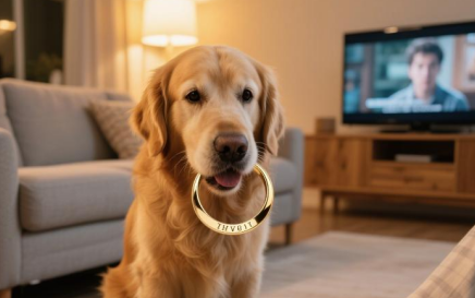 养的狗每天都叼回一个金戒指，我偷偷跟到公园，看到一幕让我愣住了