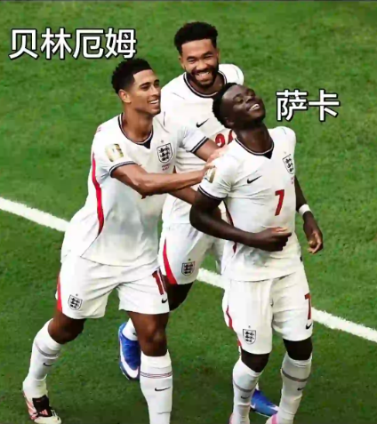 原来足球不止有绝杀与纪录，还有温柔的成全。
贝林厄姆你真的像天使一样，英法季军战