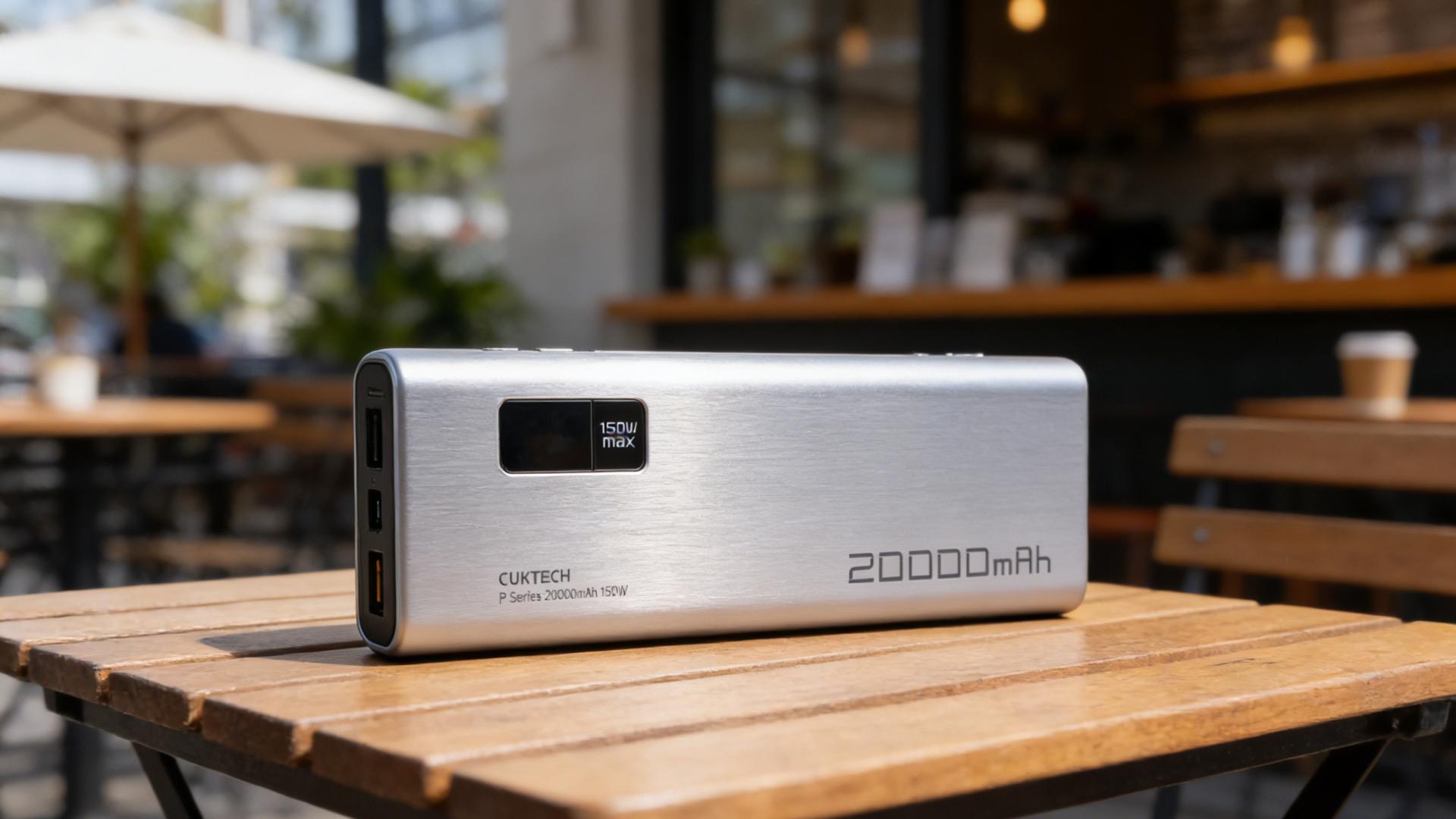 酷态科 15 号电能柱实测评测 20000mAh+150W 快充，多设备党电量焦虑终结者