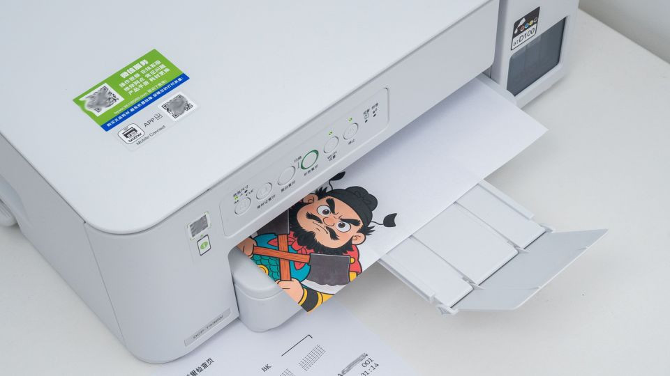 微信小程序玩转家庭打印：兄弟DCP-T436W墨仓彩色打印机使用分享