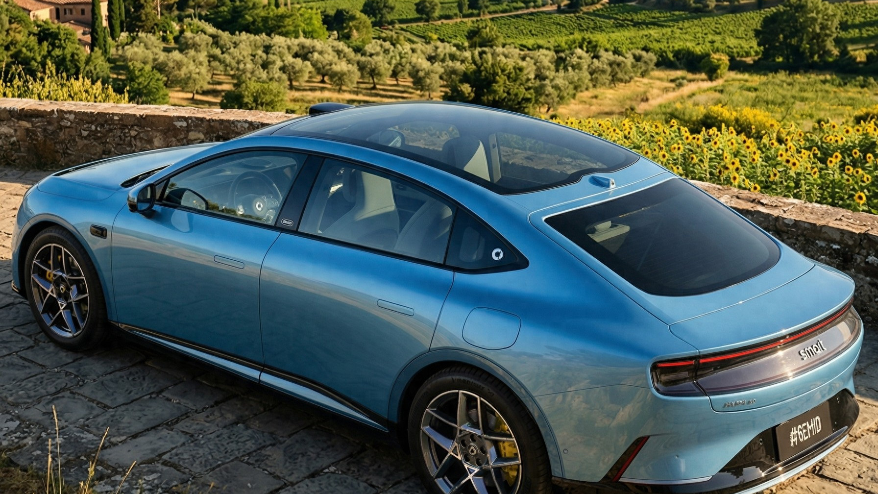 smart这抹蓝，堪称年度流行色卡本尊