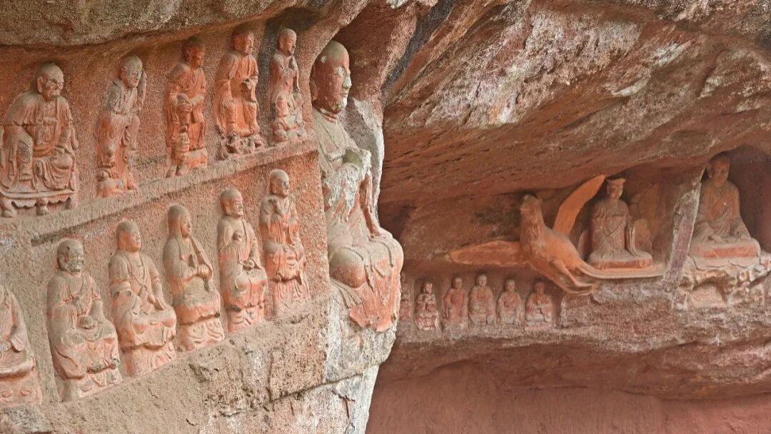 30块游江南第一石窟，看王阳明题刻，赏苏东坡手植铁树，值！