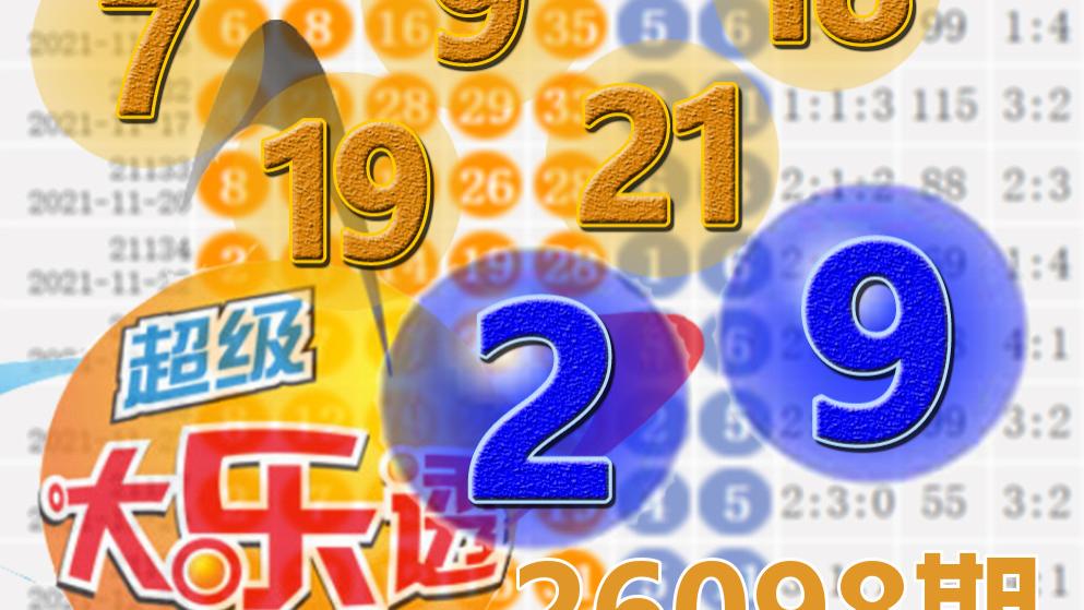 大乐透26098期开奖结果：15注一等奖，后区2-9