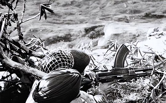 253团余部抵抗到了27日，在马祖宫以北的海岸，只剩50多名指战员