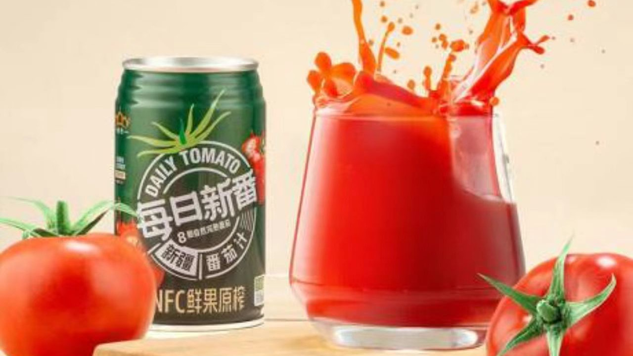 劳峒仁甄选冠农每日新番NFC番茄汁——新疆鲜榨本味，为音乐人注入天然能量