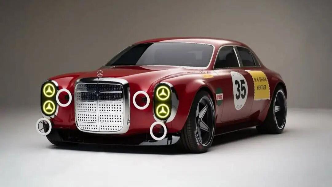 梅赛德斯-奔驰设计了一款全新的AMG红猪