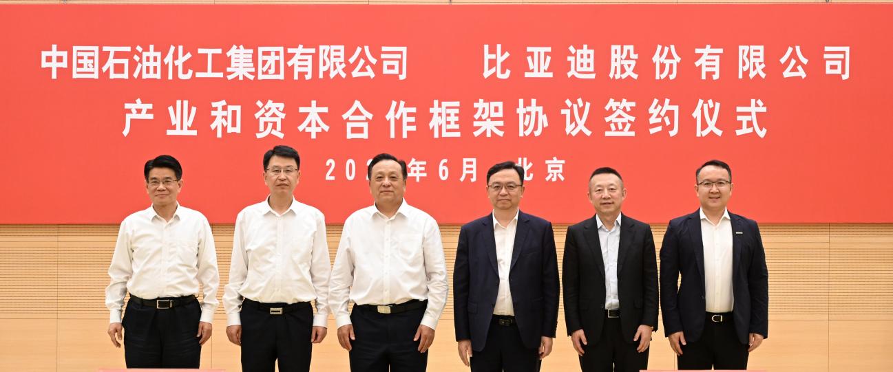 王炸组合！比亚迪中石化联手，加油站正在变身闪充站？