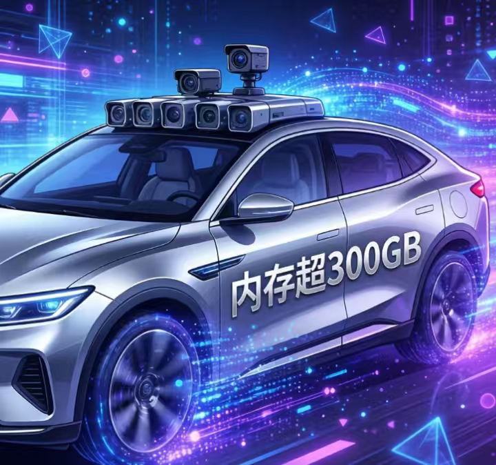 美光CEO  L4级自动驾驶汽车，单车内存将超过300GB