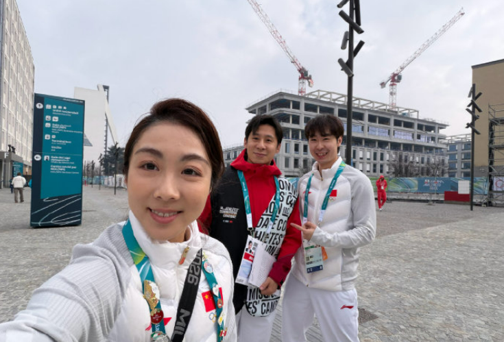 米兰冬奥会花滑双人自由滑，隋文静/韩聪自由滑135.98分+短节目72.66分，