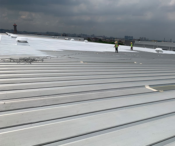 工业厂房降温难题解决：特逸舒屋面控热系统实测