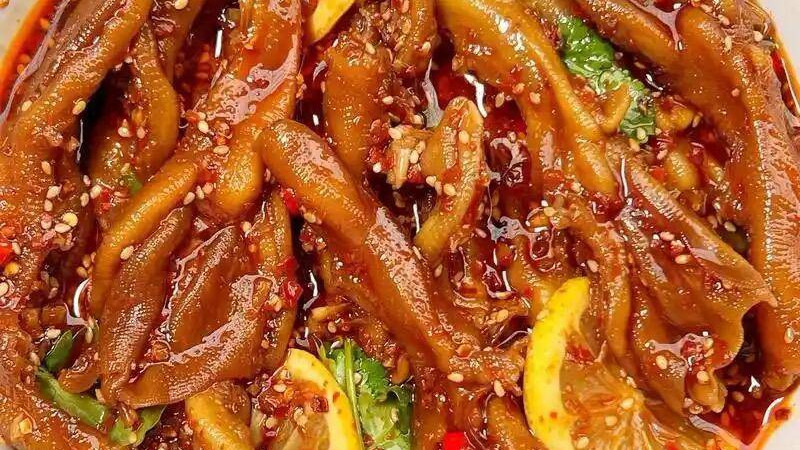 追剧神器！酸辣柠檬无骨鸭爪，一口一个根本停不下来