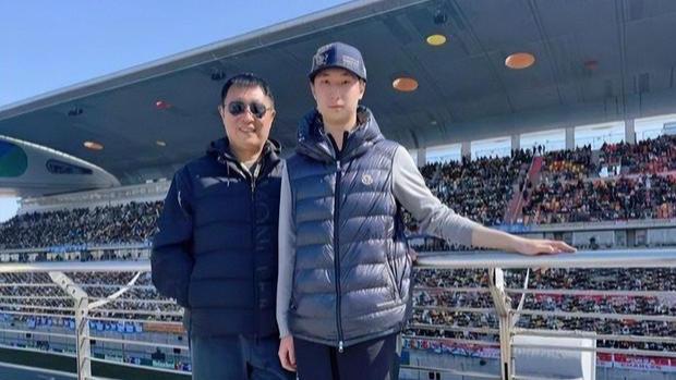 林永健妻子分享15岁儿子活动照！