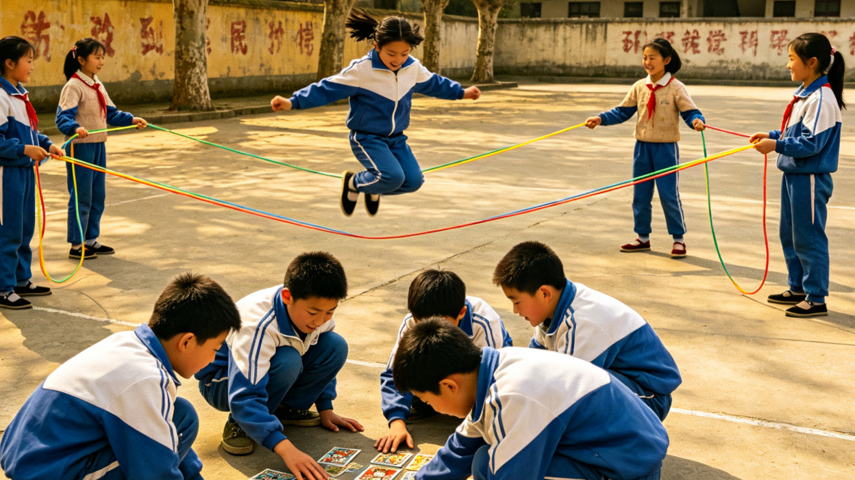 90 后上学时的 “课间顶流”，一玩就是一整个课间，现在再也见不到了
