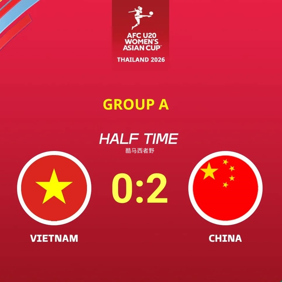 半场评球，U20女足亚洲杯中国vs越南