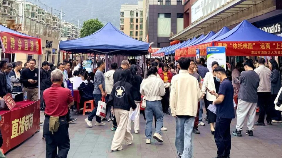 9场招聘会，上万个职位！清新开启“南粤春暖”就业热潮