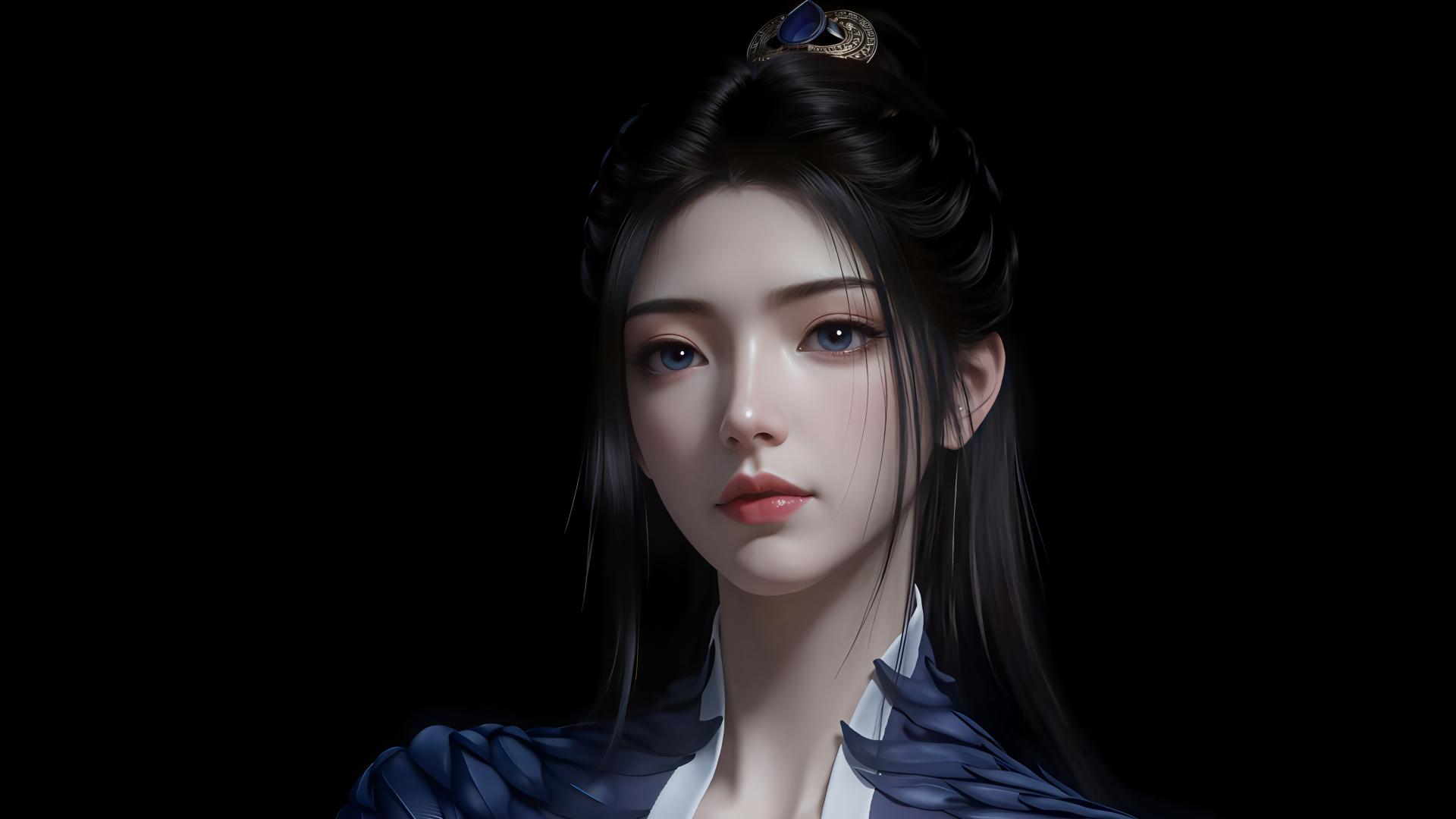 国漫壁纸：凡人修仙传第一美人紫灵，是韩立身边最重要的伴侣之一！