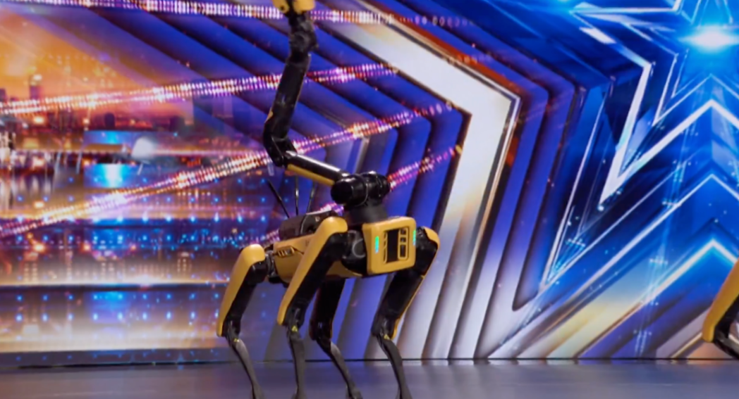 波士顿动力狗登上美国达人秀，开场不到一分钟就“宕机”了！

机器人大舞台，有才艺