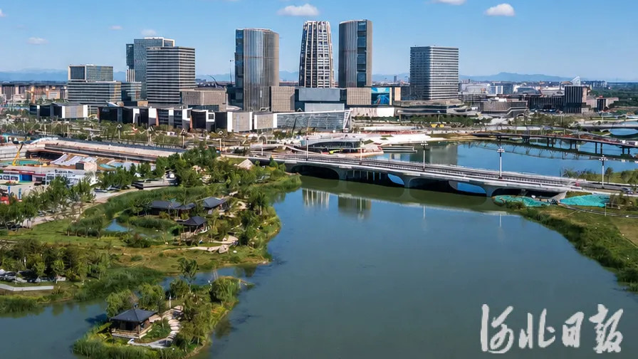 雄安新区中苑片区开园运营！未来之城再添一道亮丽城市风景线