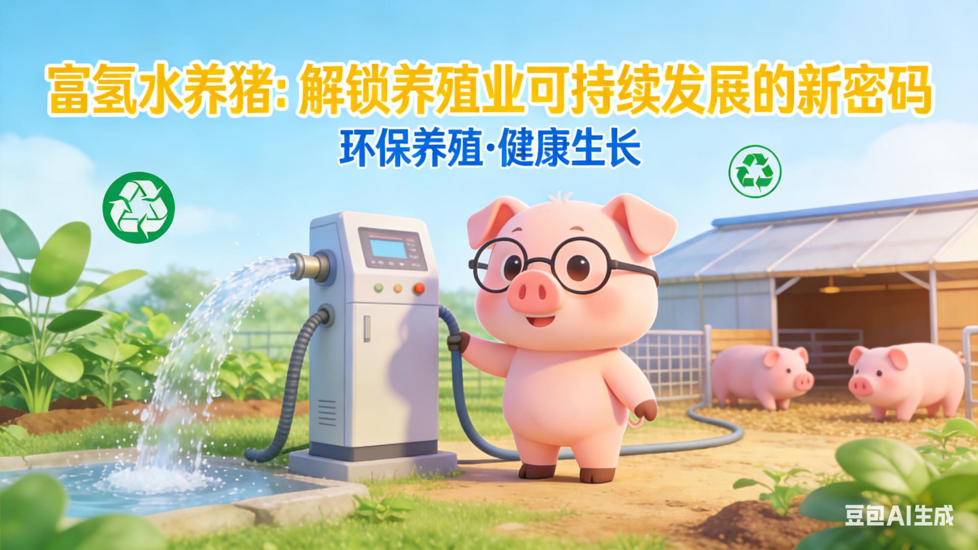 富氢水养猪：解锁养殖业可持续发展的新密码