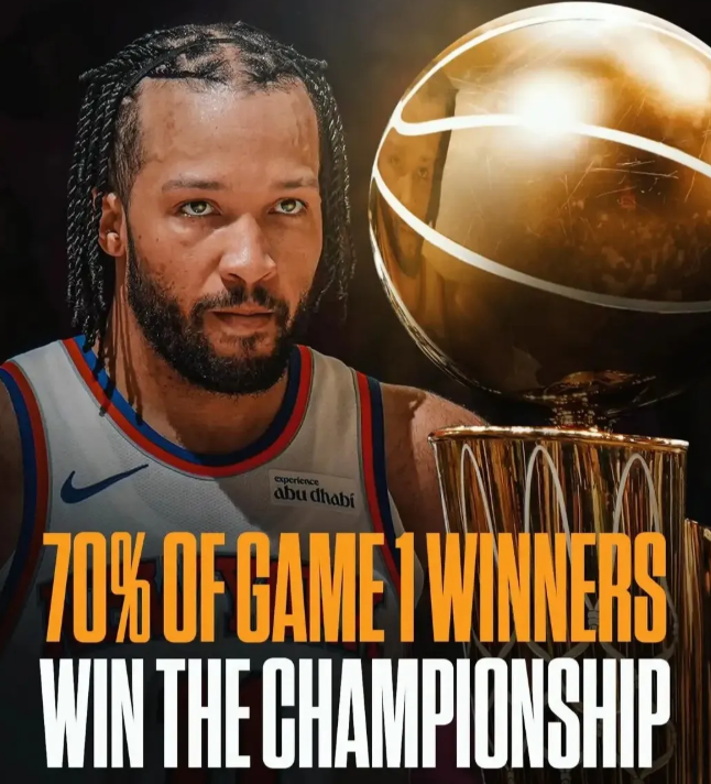 NBA总决赛G1尼克斯VS马刺
布伦森再次证明了自己超强的单打能力，持球进攻无解